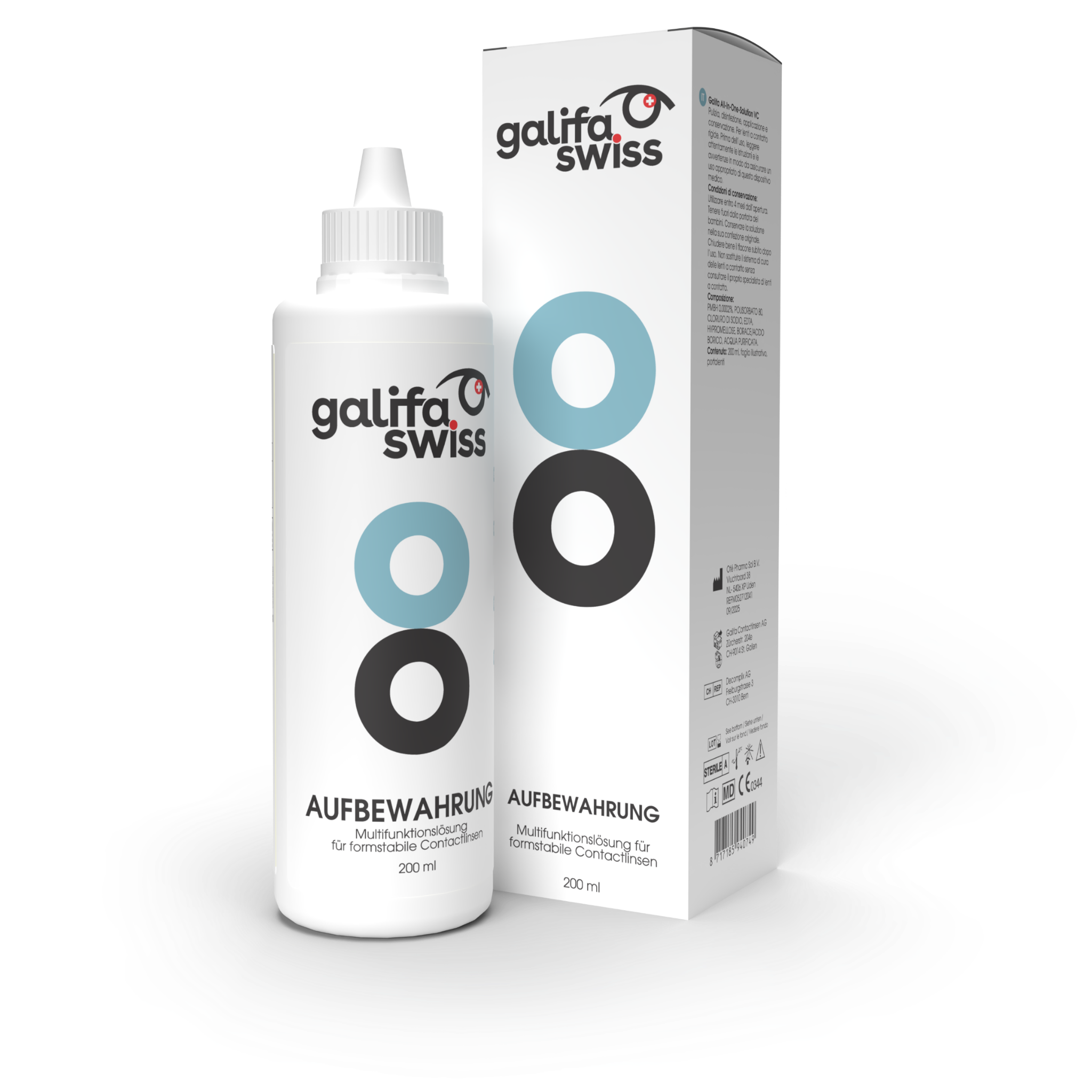 Galifa Multifunktionslösung 200 ml – Lens and Life